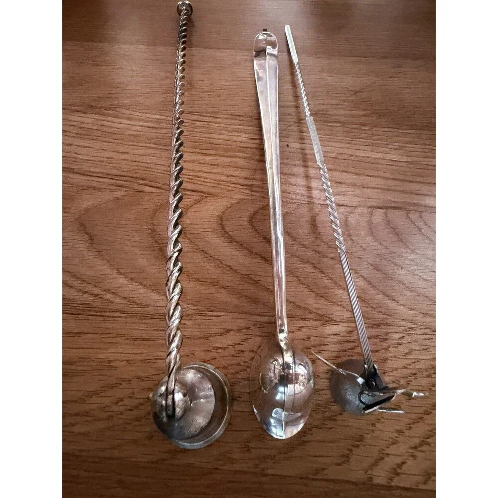 Set Of 3 Vintage Candle Snuffers